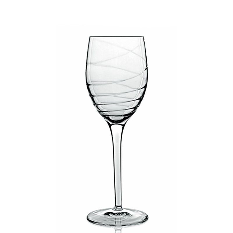 28 Cl Bormioli Luigi Romantica Calice Vino Bianco In Vetro Set 4 Pezzi