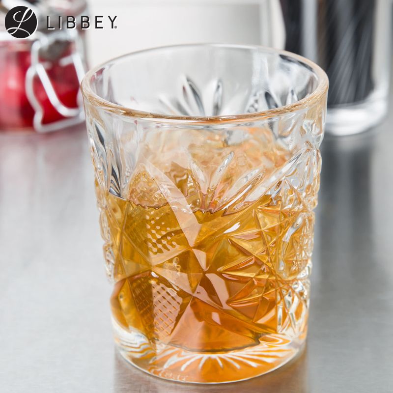 35 5 Cl Libbey Hobstar Bicchiere Acqua In Vetro Set 12 Pezzi