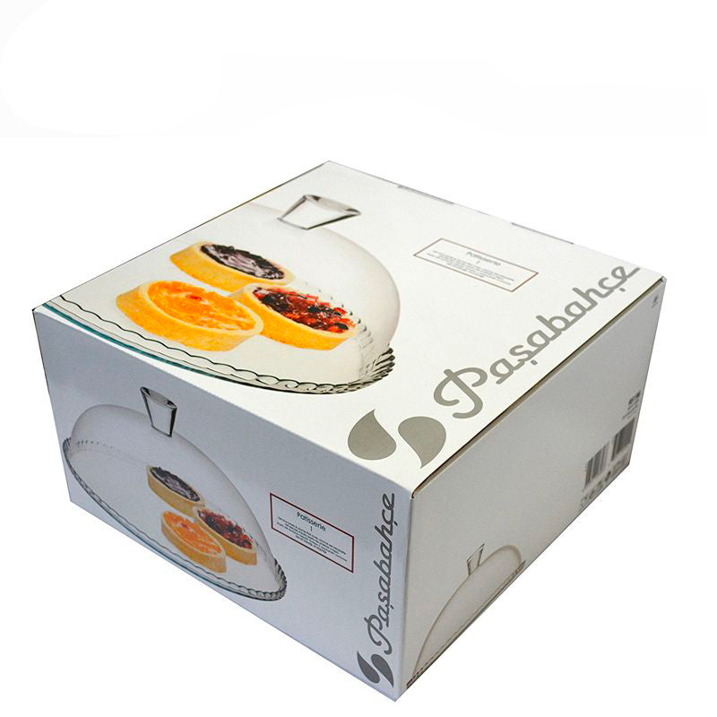 32 Cm Pasabahce Patisserie Piatto Torta In Vetro