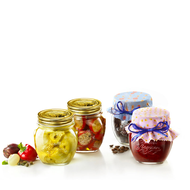 30 Cl Bormioli Rocco Quattro Stagioni Vasetto Anfora Set 6 Pz