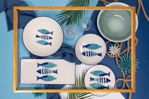 37 5X27 Cm Villa D Este Kos Piatto Vassoio Ovale In Dolomite