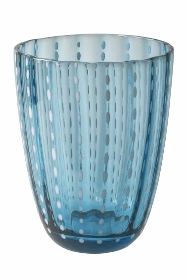 30 Cl Villa D Este Kalahari Bicchiere Acqua In Vetro Set 6 Pezzi