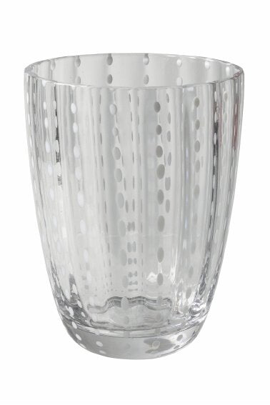 26 Cl Villa D Este Diamond Bicchiere Acqua In Vetro Set 6 Pezzi