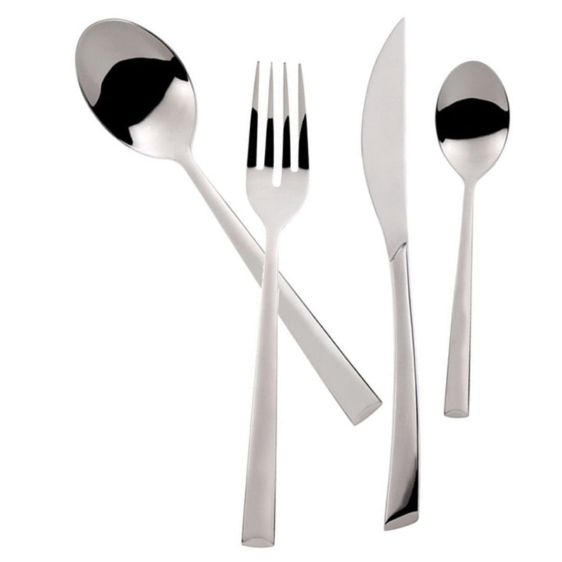 Bugatti Caprera Servizio Posate Acciaio Inox Set 24 Pz