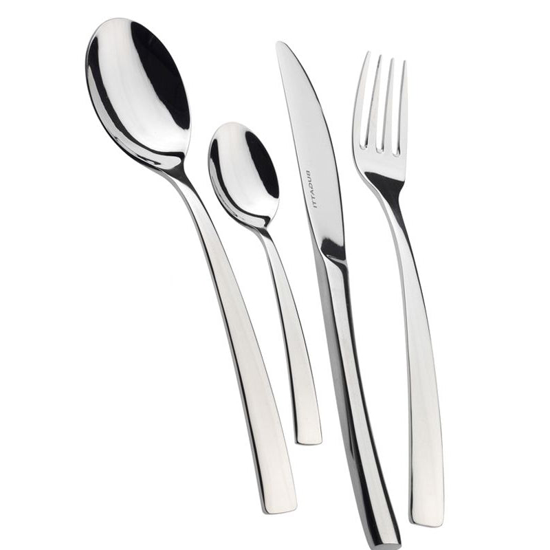 Bugatti Tendence Servizio Posate Acciaio Inox Set 24 Pz