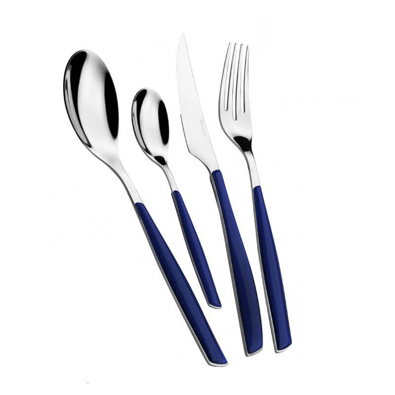 Bugatti Glamour Servizio Posate Acciaio Inox E San Set 24 Pz