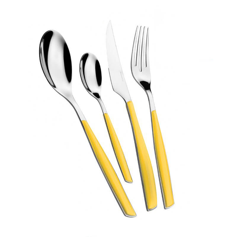 Bugatti Glamour Servizio Posate Acciaio Inox E San Set 24 Pz