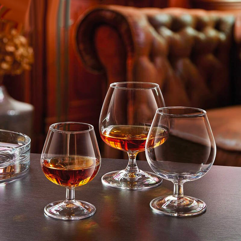 25 Cl Arcoroc Degustation Calice Snifter In Vetro Set 6 Pezzi