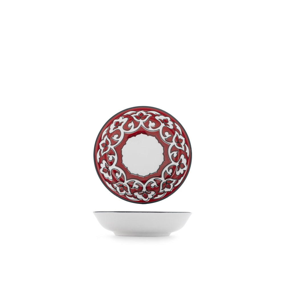 10 cm - H&H Nomad Bruno Barbieri Coppa Poke Texture Assortite In Porcellana Premium - Set 6 Pz