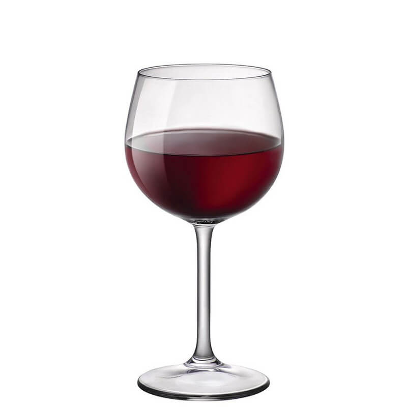 Bormioli Rocco Bicchieri Da Vino In Vetro Vintage - 320 Ml, Set 6 Pezzi, Ideali Per Rosso E Bianco