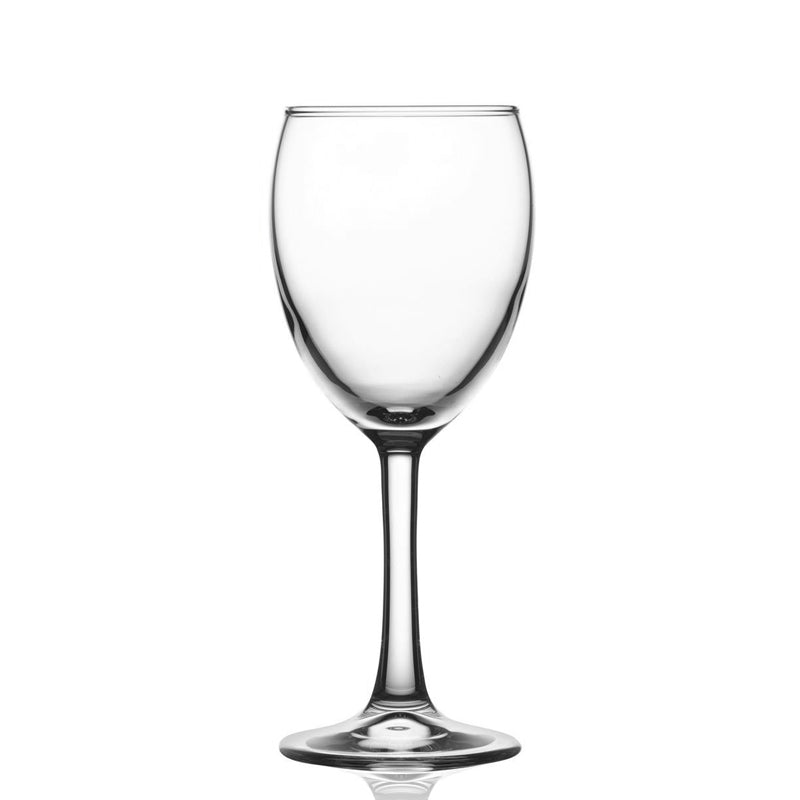24 Cl Pasabahce Imperial Calice Acqua In Vetro Temperato Set 12 Pezzi