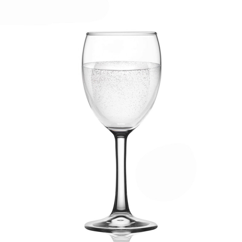 24 Cl Pasabahce Imperial Calice Acqua In Vetro Temperato Set 12 Pezzi