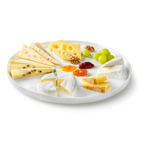 32 Cm Bormioli Rocco Grangusto Alta Cucina Piatto Piano In Vetro Opale Temperato Set 6 Pz