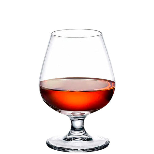 25 Cl Bormioli Rocco Globo Calice Cognac In Vetro Set 12 Pz