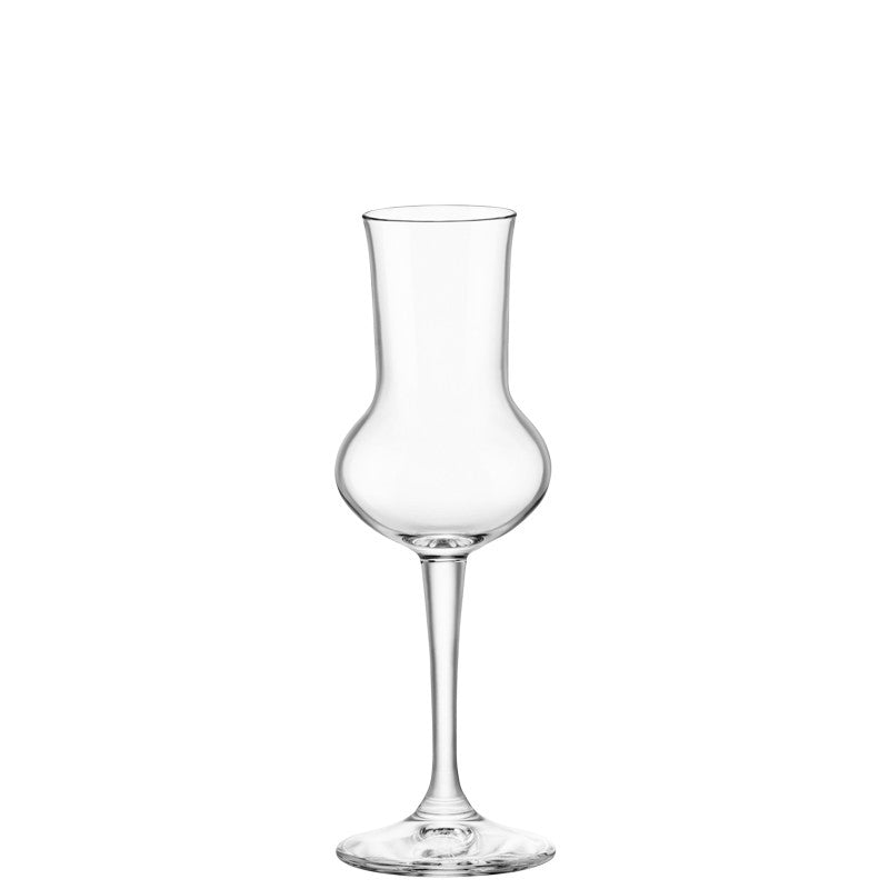 8 Cl Bormioli Rocco Restaurant Calice Grappa In Vetro Set 12 Pezzi