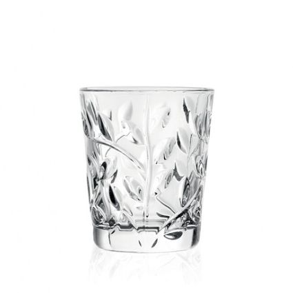 6 Cl Rcr Laurus Bicchiere Liquore In Vetro Set 6 Pezzi