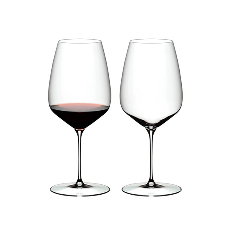 82 9 Cl Riedel Veloce Calice Vino Rosso Cabernet Merlot In Vetro Set 2 Pezzi