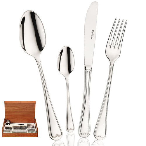 Pintinox Superga Servizio Posate In Acciaio Inox Set 49 Pz