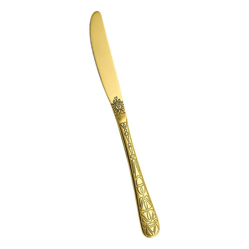 Abert Tattoo Coltello Tavola In Acciaio Inox Set 12 Pz