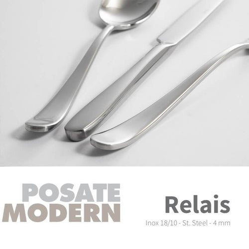 Abert Relais Cucchiaio Tavola In Acciaio Inox Set 12 Pz