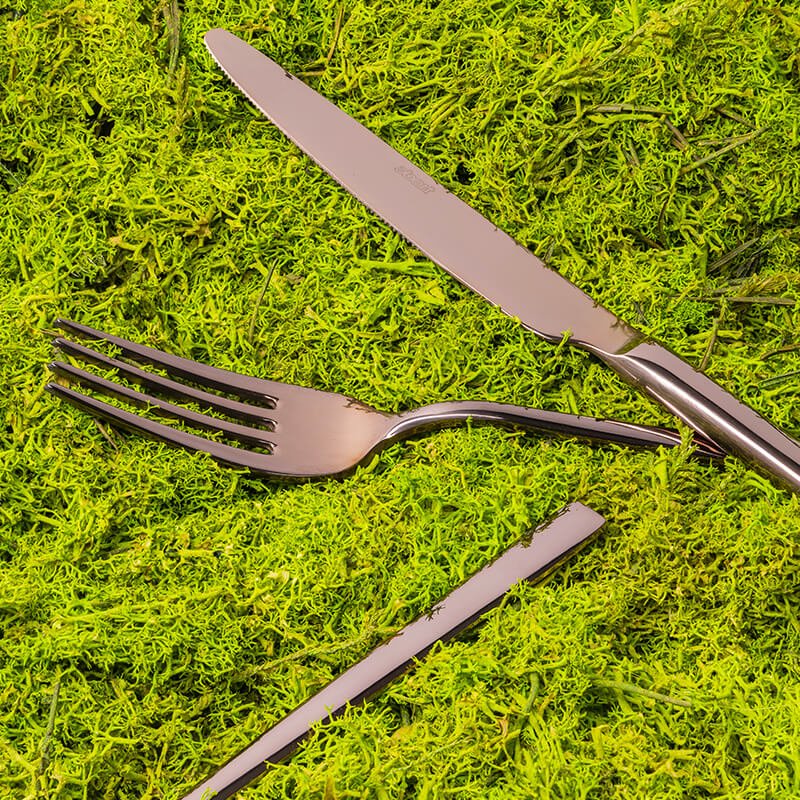 Abert Infinito Coltello Tavola In Acciaio Inox Set 12 Pz