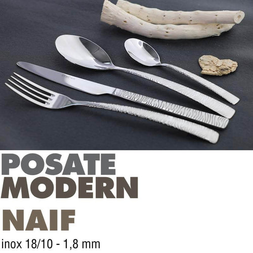 Abert Naif Servizio Posate In Acciaio Inox Set 24 Pz