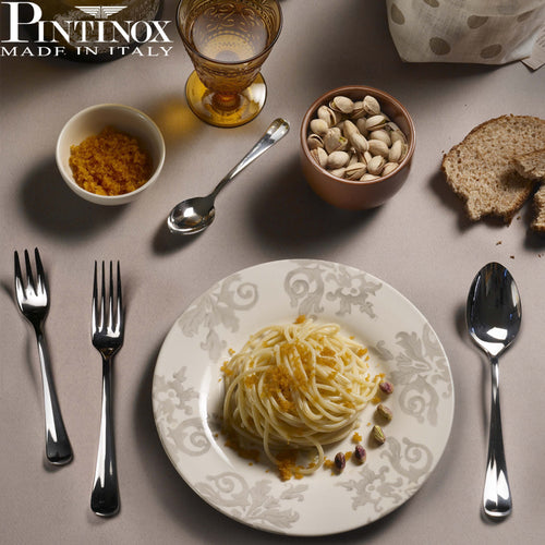 Pintinox Roma Forchetta Pesce In Acciaio Inox Set 12 Pz