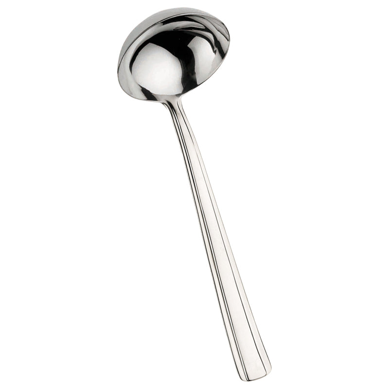 Mestolo In Acciaio Inox Pedrini Con Beccuccio - Finitura A Specchio, Lavabile In Lavastoviglie, Manico Ergonomico