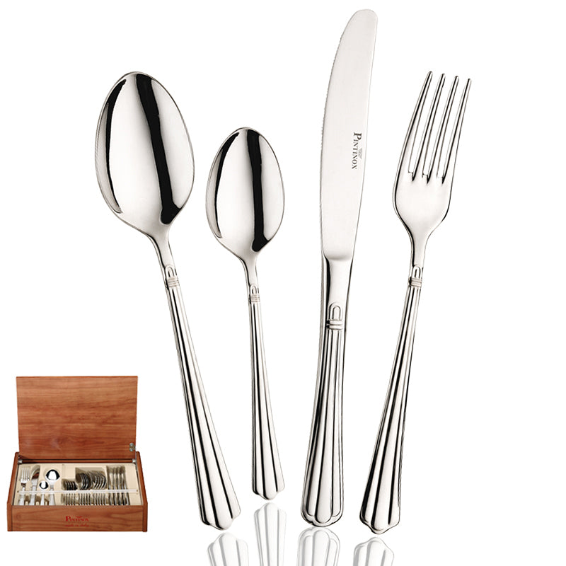 Pintinox Bernini Servizio Posate In Acciaio Inox Set 24 Pz