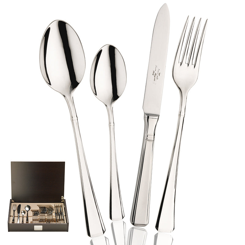 Pintinox Leonardo Servizio Posate In Acciaio Inox Set 24 Pz