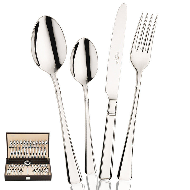 Pintinox Leonardo Servizio Posate In Acciaio Inox Set 49 Pz