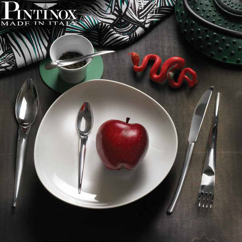 Pintinox Snake Cucchiaino Moka In Acciaio Inox Set 12 Pz