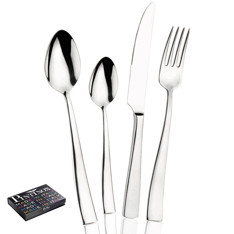 Pintinox Palace Servizio Posate In Acciaio Inox Set 24 Pz