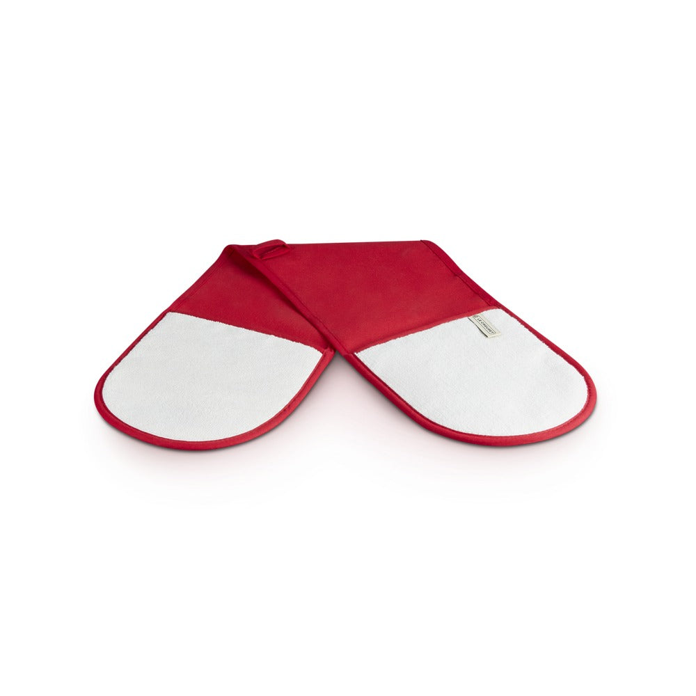89x20 cm - Le Creuset Doppio Guanto Da Forno In Cotone