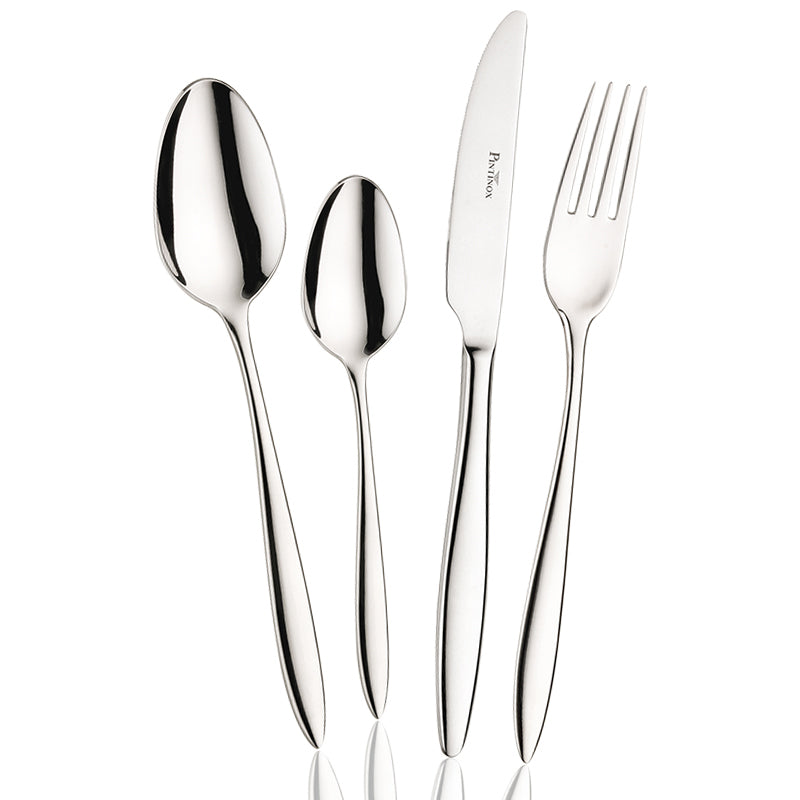 Pintinox Romanino Servizio Posate In Acciaio Inox Set 24 Pz