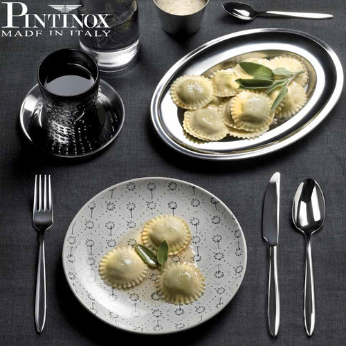 Pintinox Romanino Coltello Pesce In Acciaio Inox Set 12 Pz