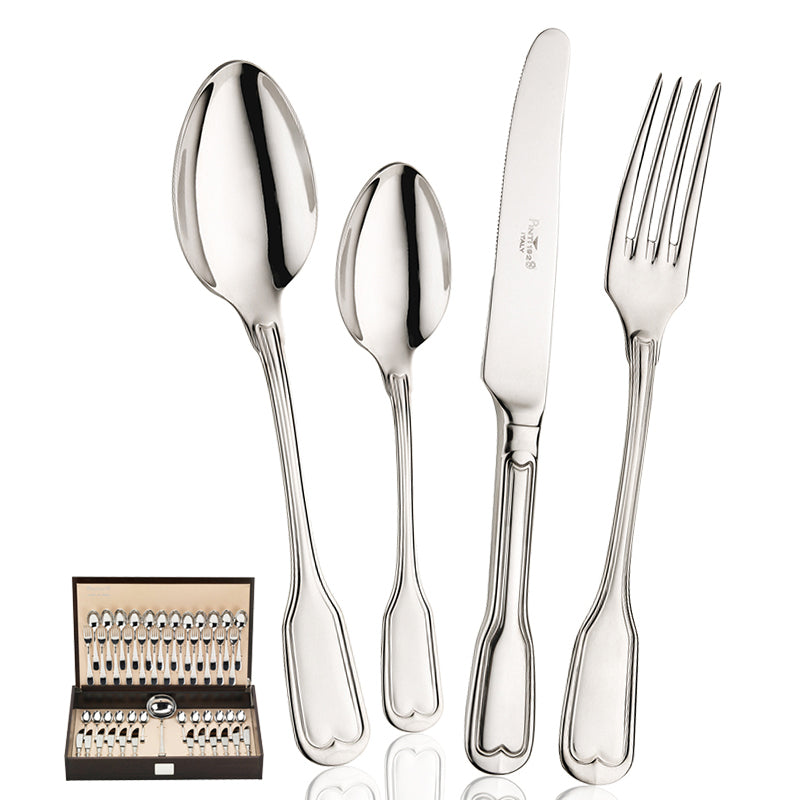 Pintinox Vittoriale Servizio Posate In Acciaio Inox Set 49 Pz