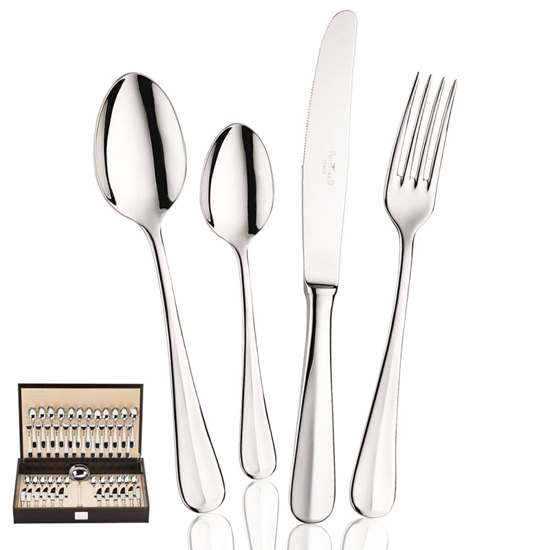 Pintinox Baguette Servizio Posate In Acciaio Inox Set 49 Pz