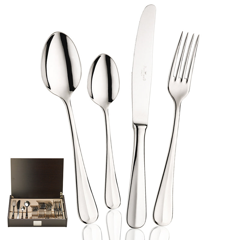 Pintinox Baguette Servizio Posate In Acciaio Inox Set 24 Pz