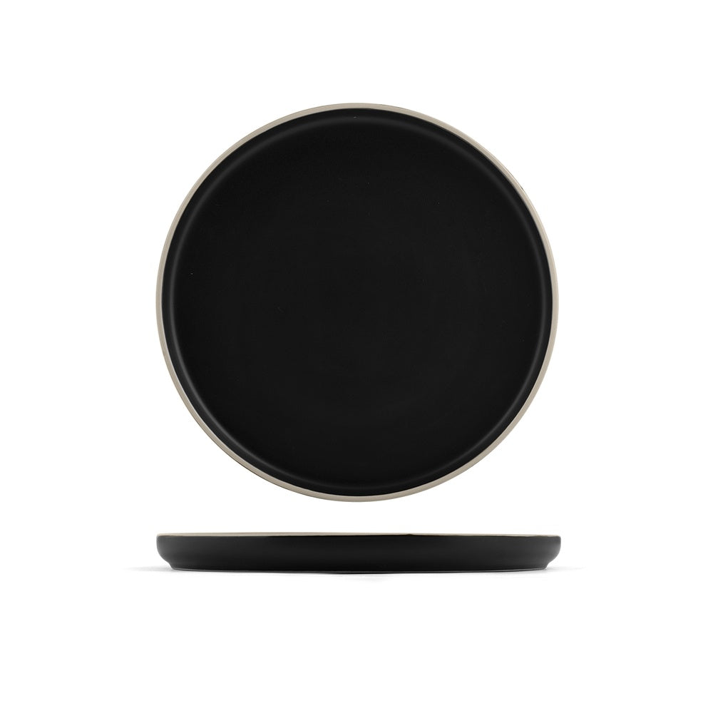 H&H Bergen Servizio Piatti In Stoneware - Set 18 Pz