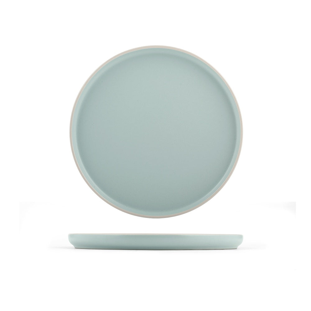 H&H Bergen Servizio Piatti In Stoneware - Set 18 Pz