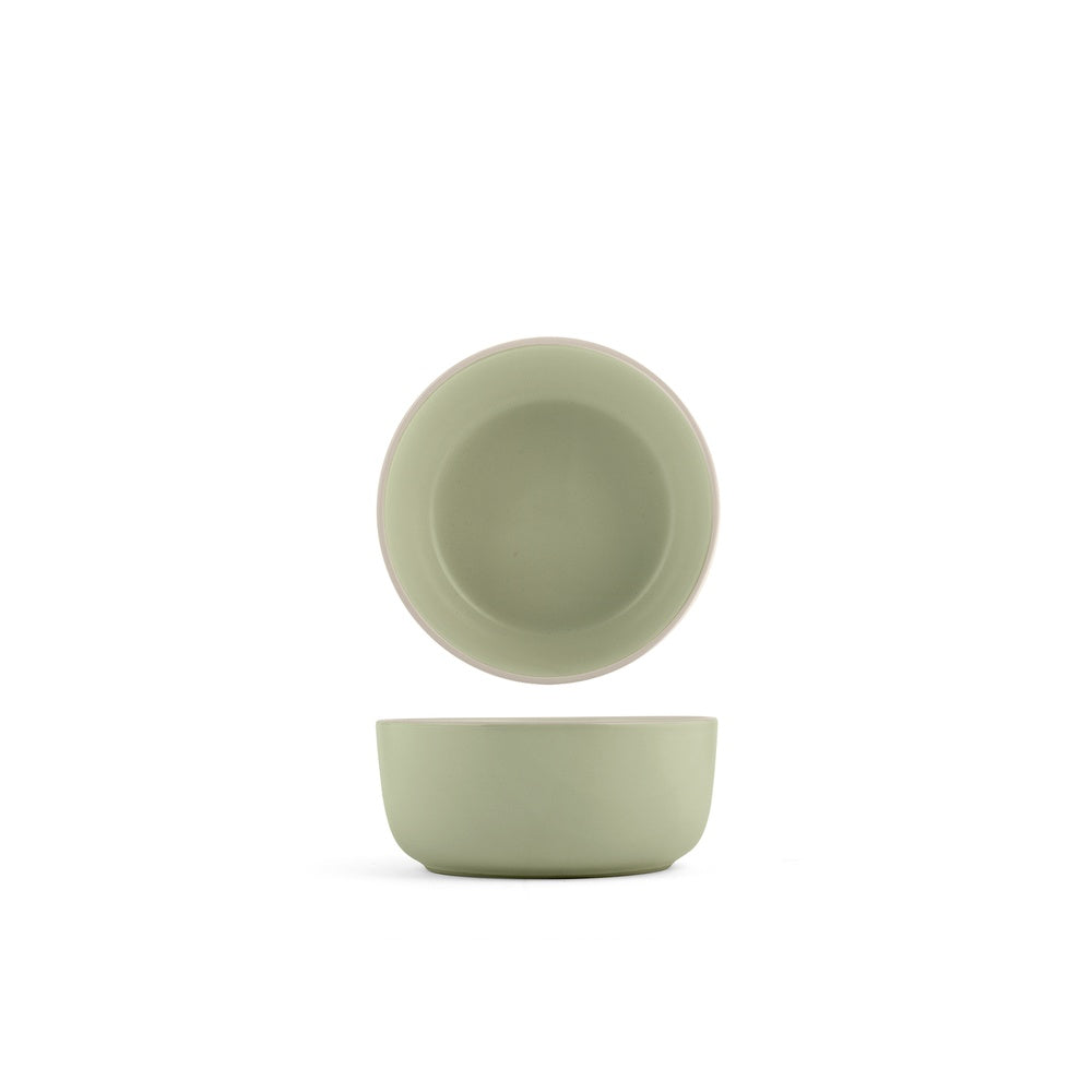 H&H Bergen Servizio Piatti In Stoneware - Set 18 Pz