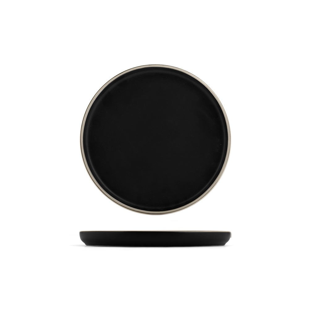 H&H Bergen Servizio Piatti In Stoneware - Set 18 Pz