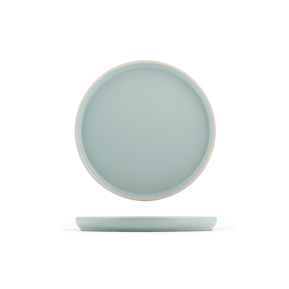 H&H Bergen Servizio Piatti In Stoneware - Set 18 Pz