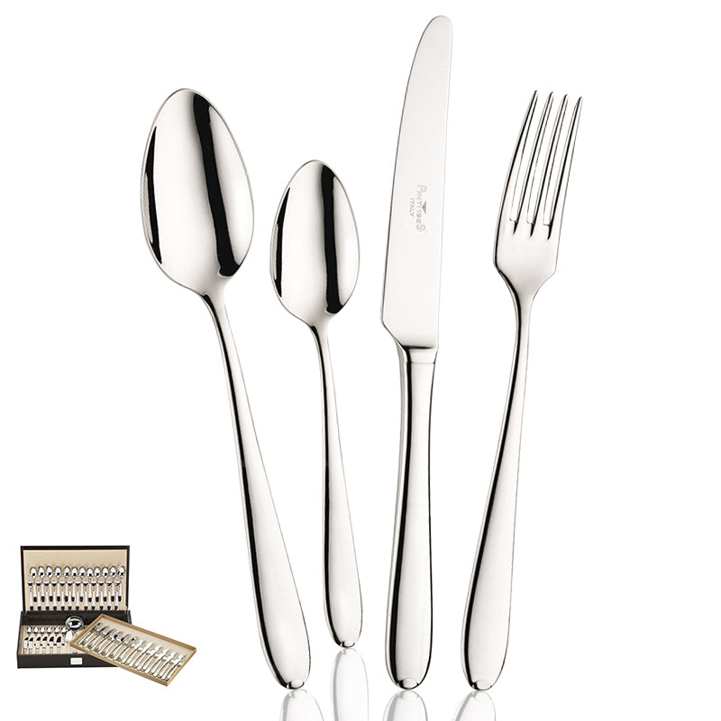 Pintinox Palladium Servizio Posate In Acciaio Inox Set 75 Pz