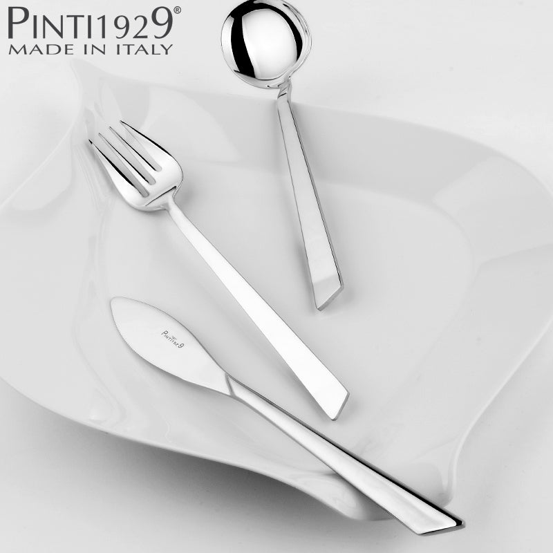 Pintinox Euclide Servizio Posate In Acciaio Inox Set 24 Pz