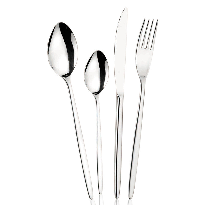 Pintinox Olivia Servizio Posate In Acciaio Inox Set 24 Pz