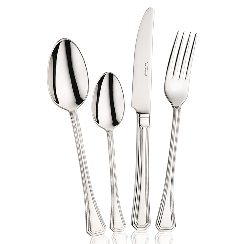 Pintinox Octavia Servizio Posate In Acciaio Inox Set 24 Pz