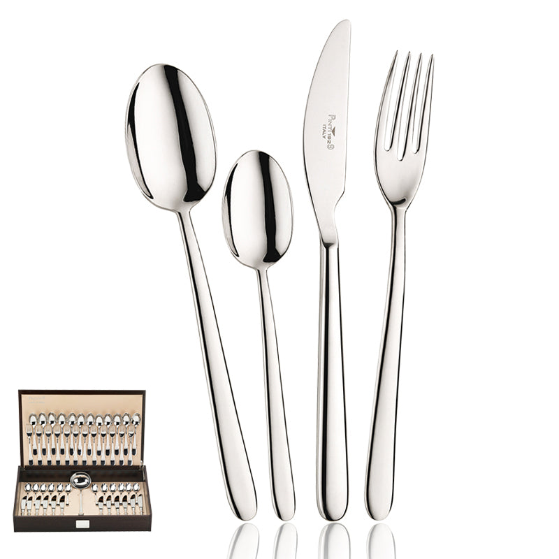Pintinox Privilege Servizio Posate In Acciaio Inox Set 49 Pz
