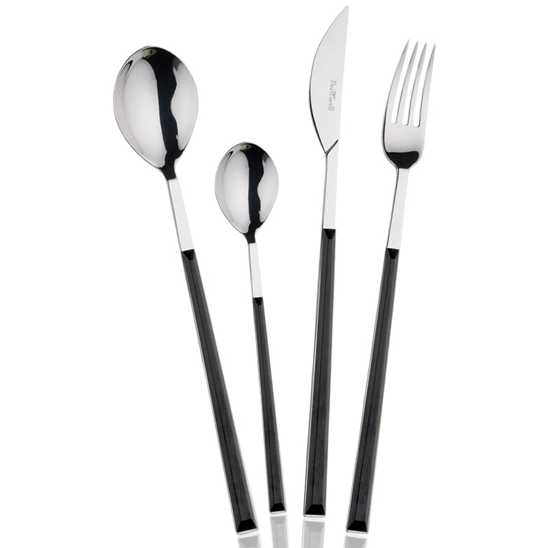 Pintinox Sushi Queen Servizio Posate In Acciaio Inox Set 24 Pz